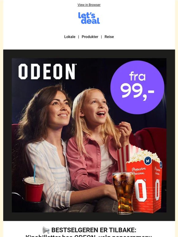 TILBAKE: Kino for 99 kr🍿🎞️