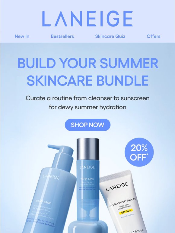 Build Your Summer Skincare Bundle