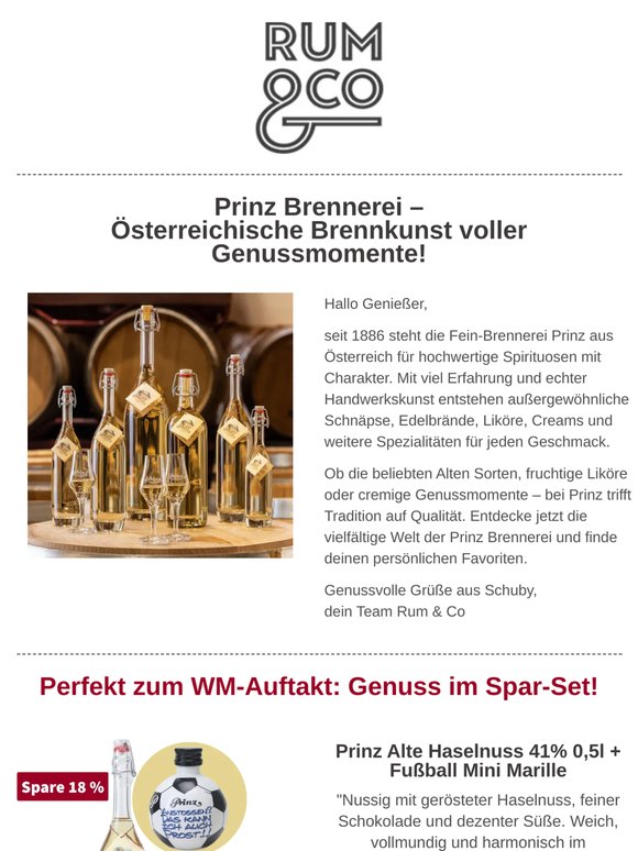 Prinz Brennerei – Genussvielfalt aus Österreich 🇦🇹