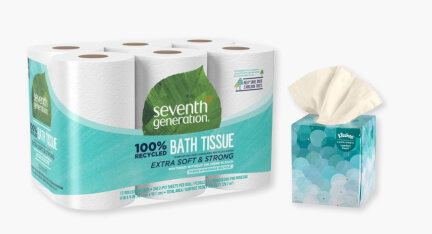 Toilet Paper, Facial Tissue & Paper Towel.