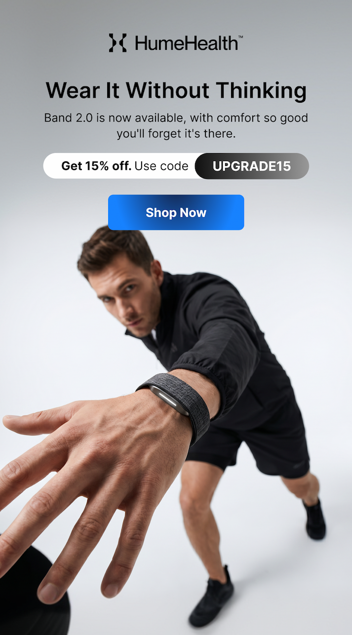 Band 2.0 is built to disappear on your wrist,so you never have a reason to take it off.