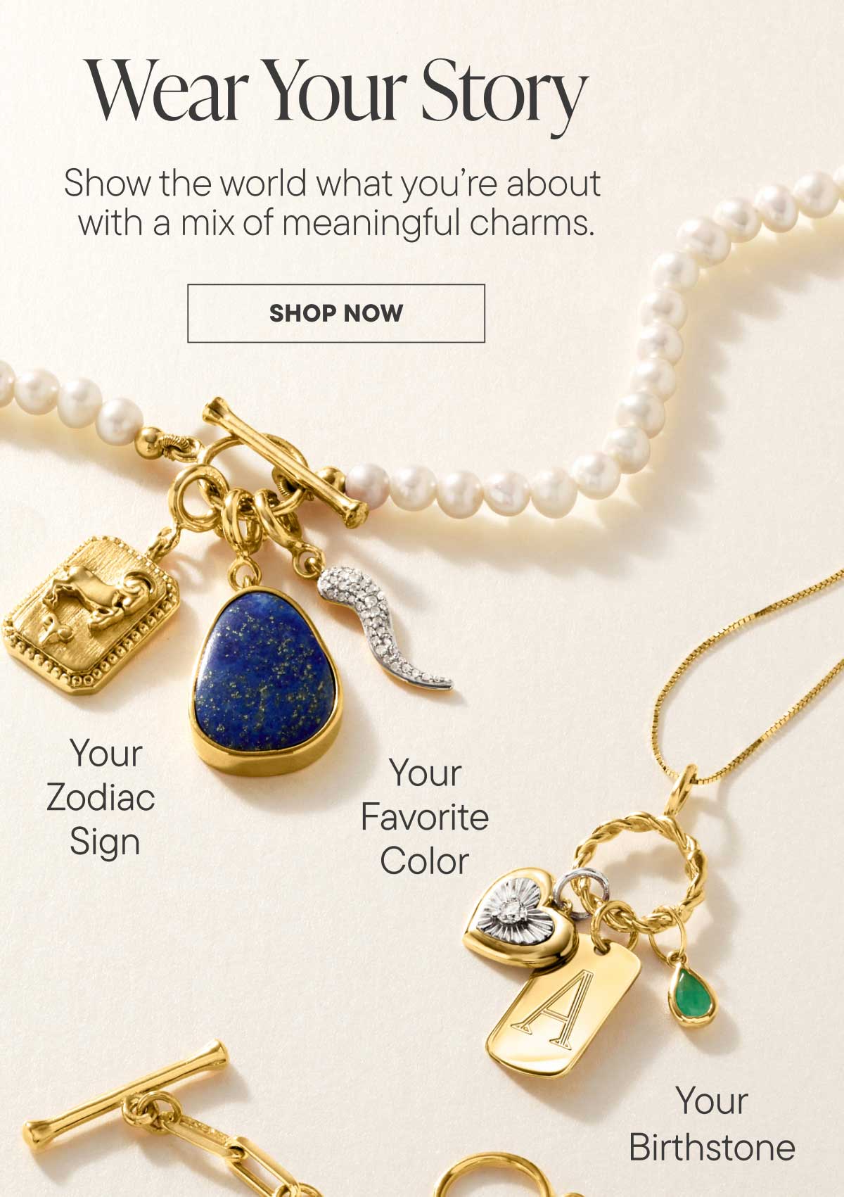 Wear Your Story. Shop Now