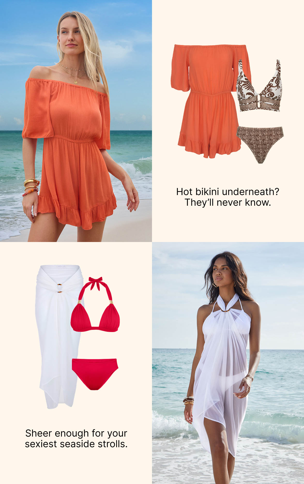 Bikinis + Cover-Ups