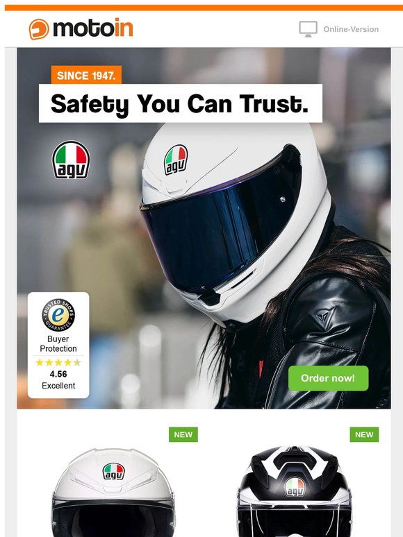 🏍️ AGV helmets: Maximum protection for you!