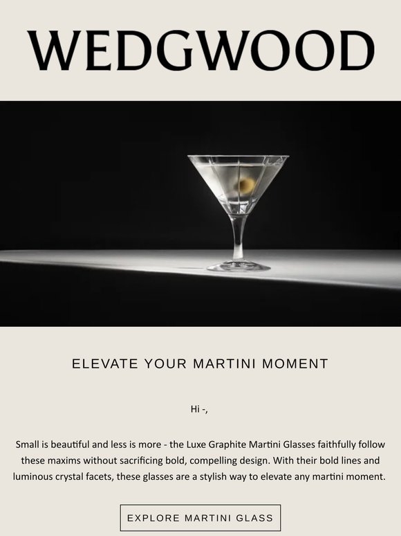 Elevate Your Martini Moment