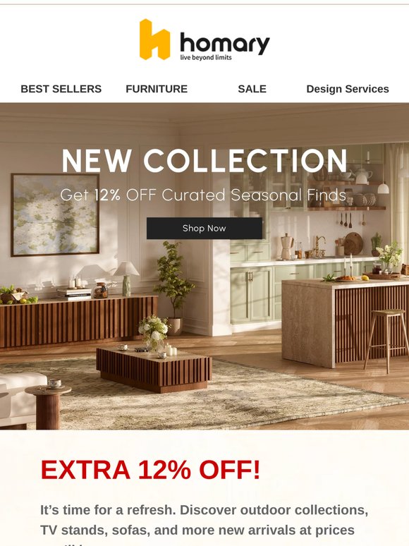💫Still Thinking It Over? Discover Fresh New Styles You May Love — Extra 12% Off!