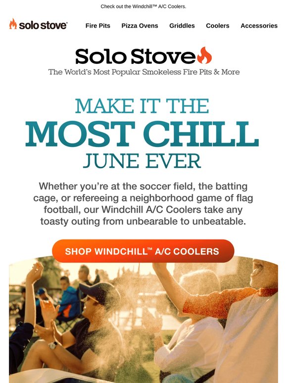 Make it the chillest June ever. Literally. ❄️🧊