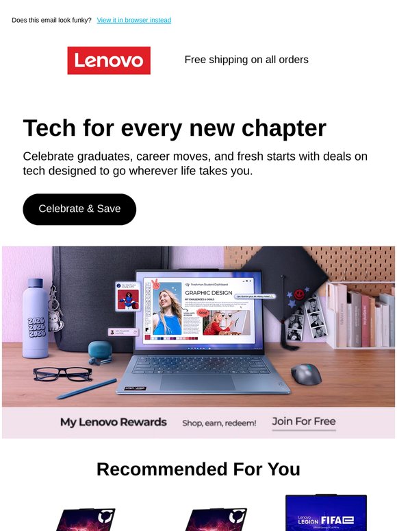 New chapter. New tech. New deals.