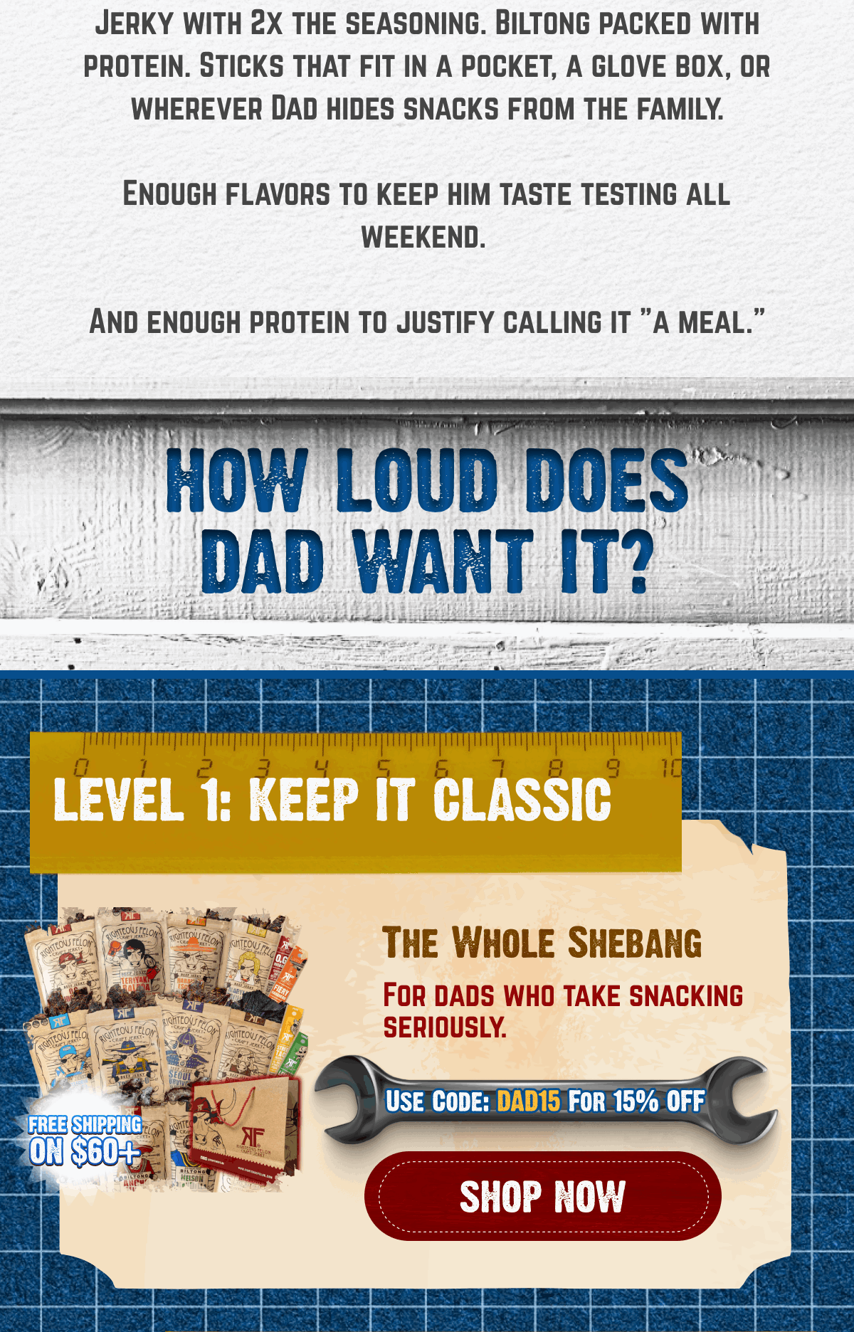 The Whole Shebang Craft Jerky Gift Bundle