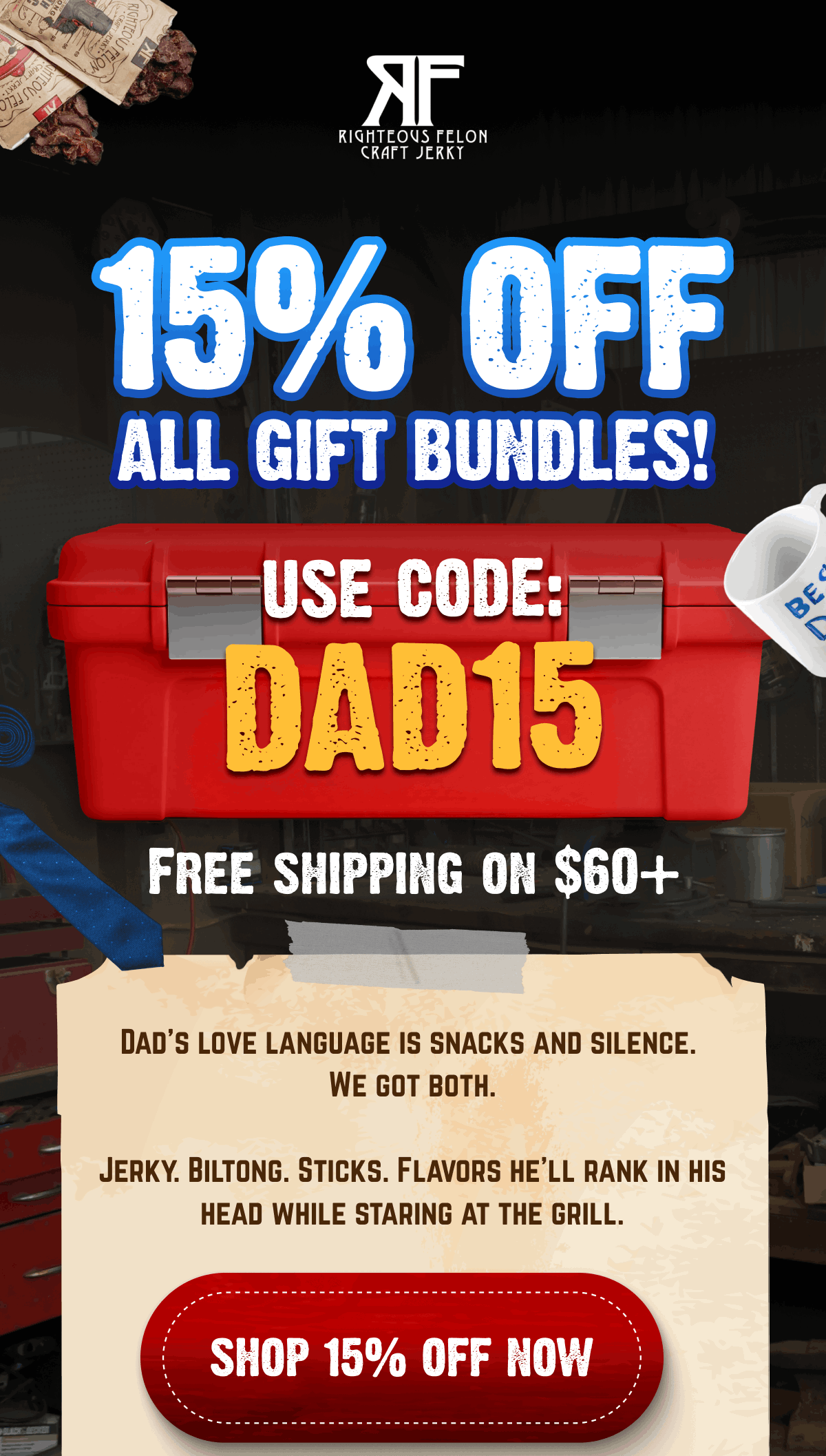 15% OFF