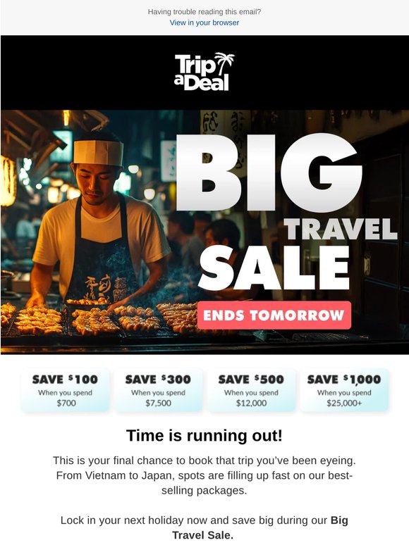 You have until tomorrow to save on our best sellers!