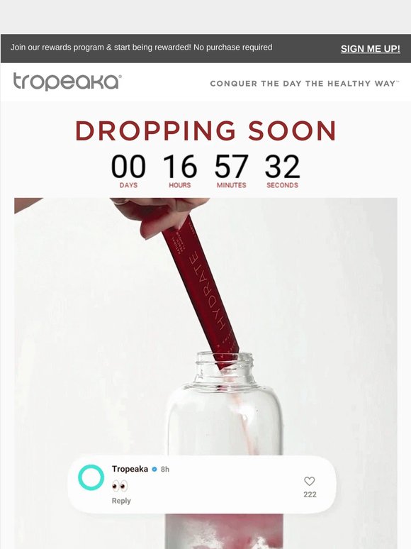 something's coming 💧