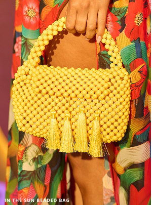 IN THE SUN BEADED BAG
