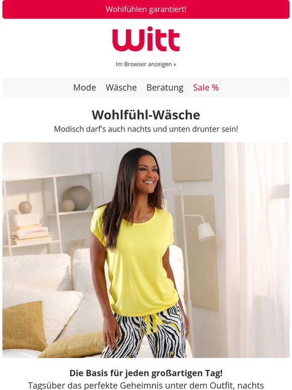 Wäsche von Witt ➡️ großartiger Alltag!