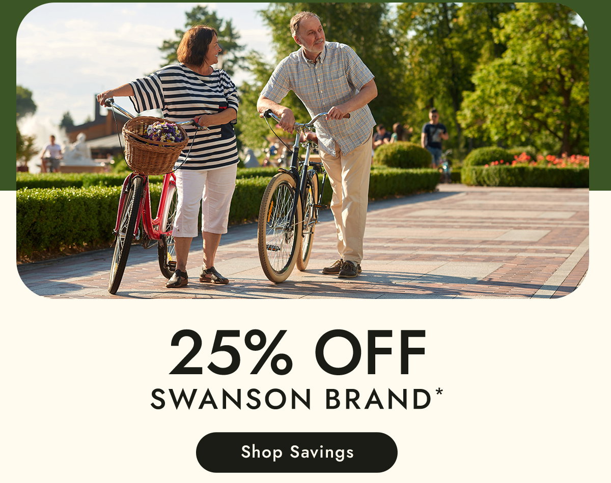 25% off Swanson Brand