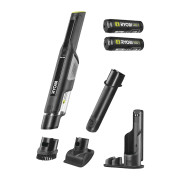 Ryobi RHV44-220G 4V USB Brushless Hand Vacuum, 2x 2.0Ah Batteries & Charger