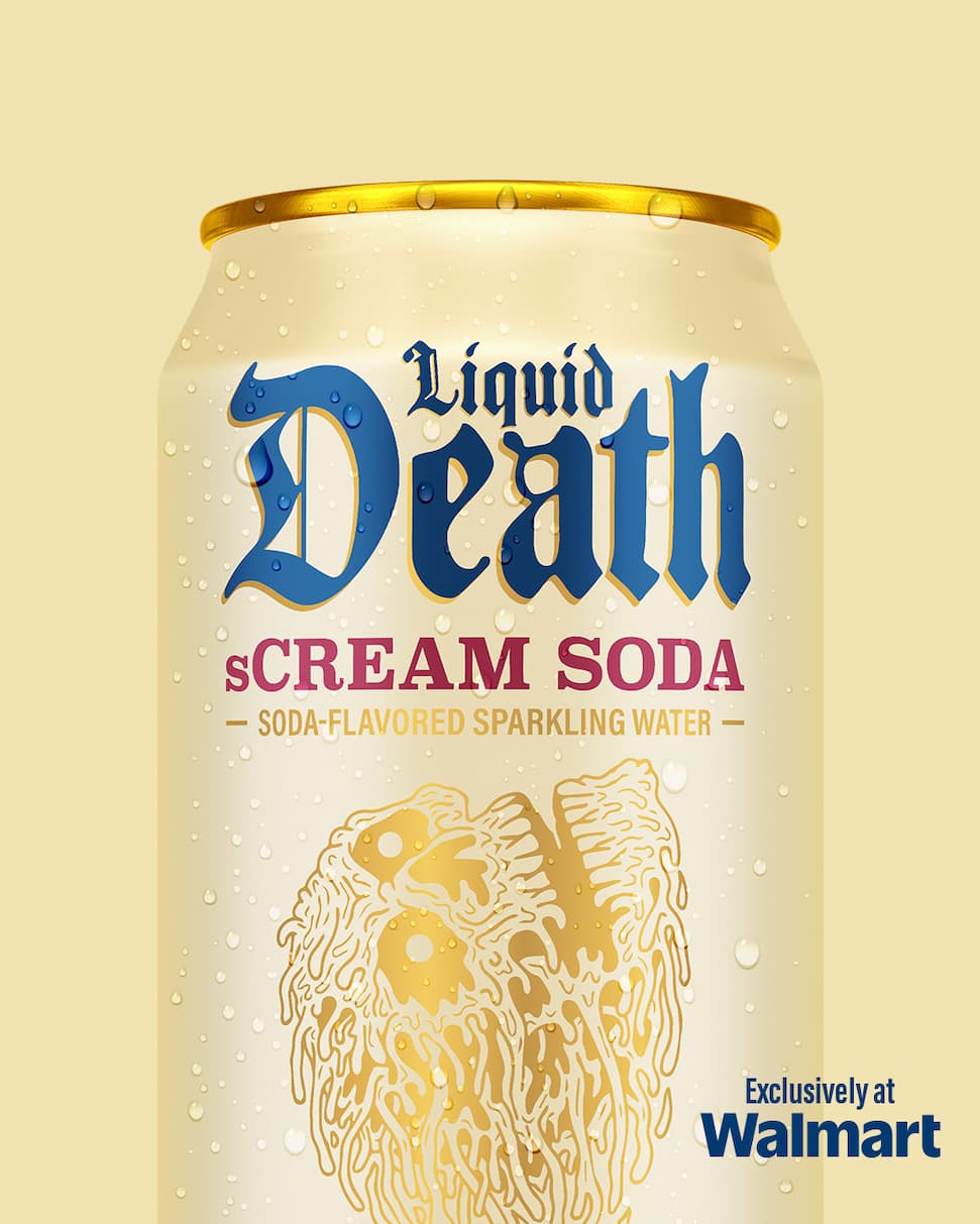 Liquid Death sCream Soda