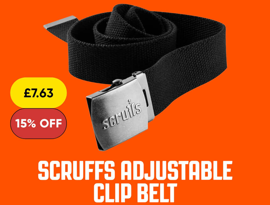 Scruffs Adjustable Clip Belt One Size