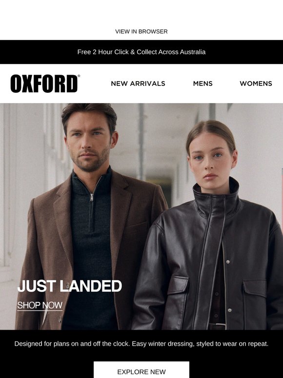 Just Landed | Easy Winter Dressing