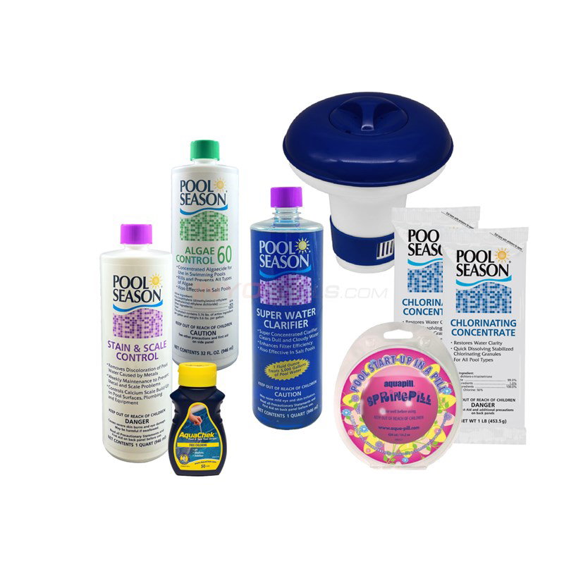 Pool Season Opening Kit for Pools UP To 15,000 Gallons