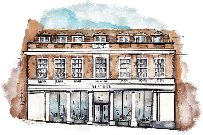 Illustration of Guildford Neptune store