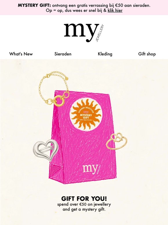 Last chance for your mystery gift!