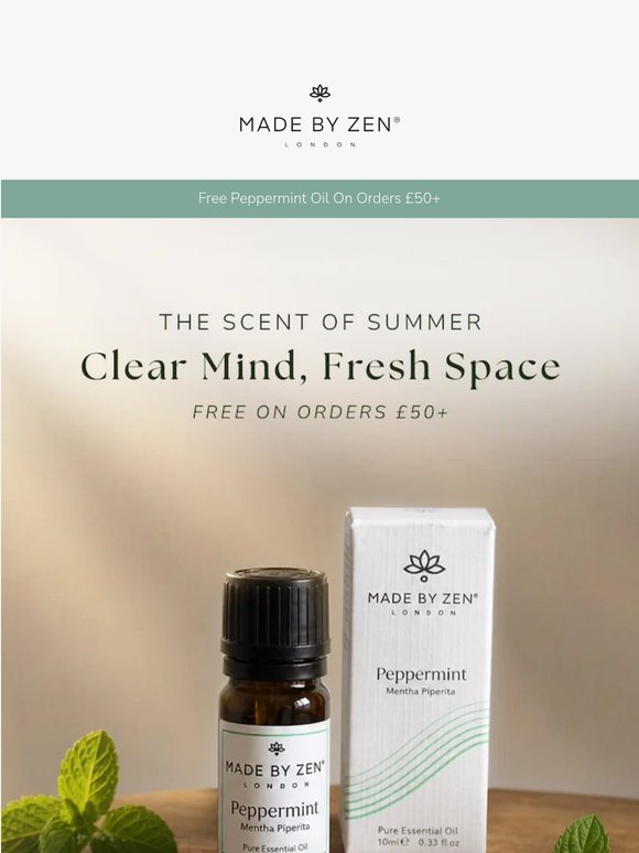 Your home needs this scent for summer 💚
