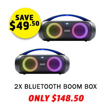 2 x Bluetooth Boom Box