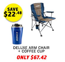 Deluxe Arm Chair + Coffee Cup