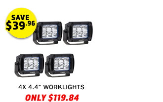 4x 4.4 Work Light