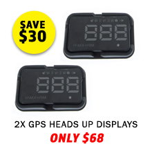 2 x GPS Heads Up Display (HUD) Unit