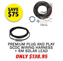 Premium Plug and Play DCDC Wiring Harness + 6m Extension Lead