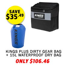 Plus Dirty Gear Bag + 15L Waterproof Dry Bag