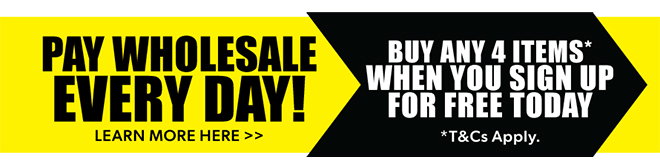 Pay Wholesale Every Day!
