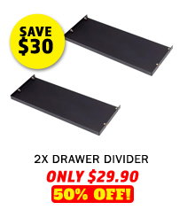 2x Drawer Divider