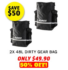 2x 48L Dirty Gear Bag
