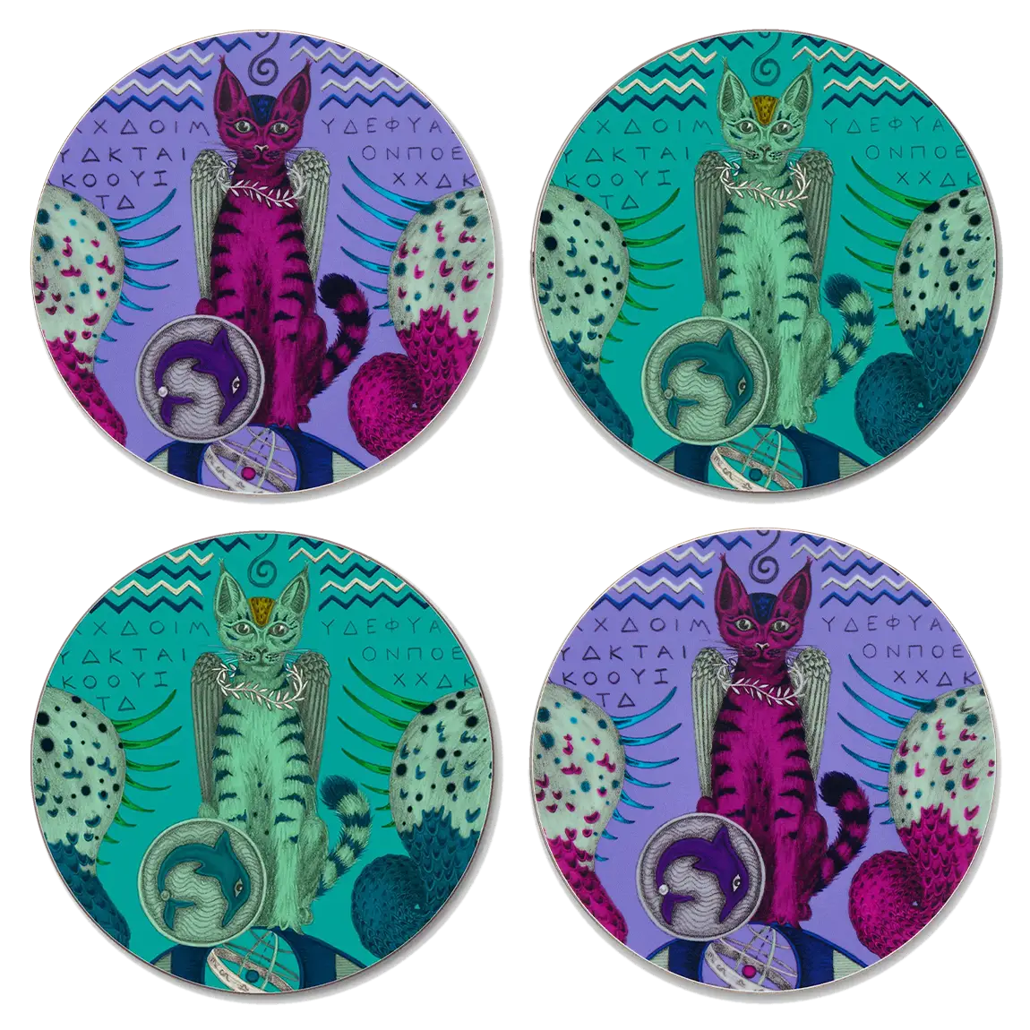 Image of Odyssey Mythos Mix & Match Coaster Set