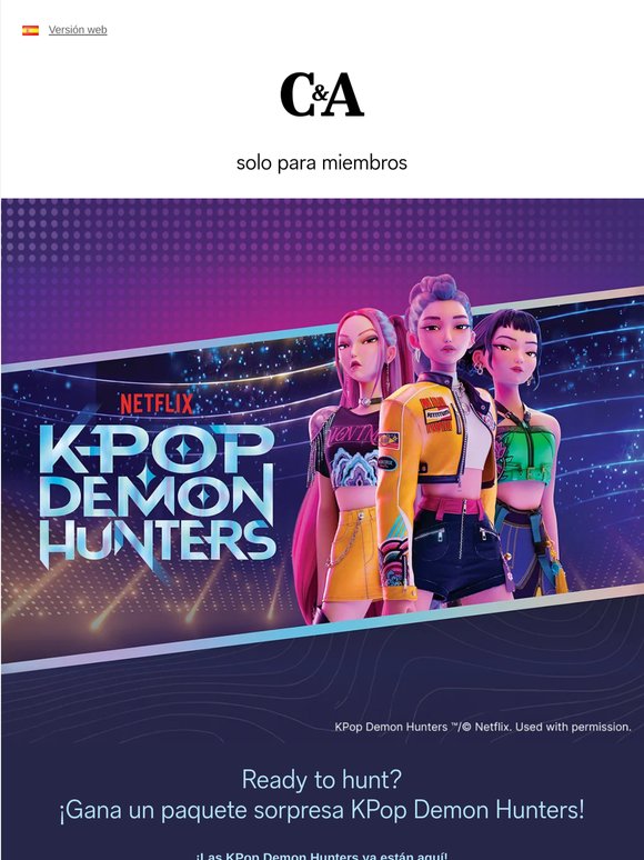 🎤✨ ¿Ya has participado? ¡Gana un paquete sorpresa de K‑Pop Demon Hunters valorado en 100 €!