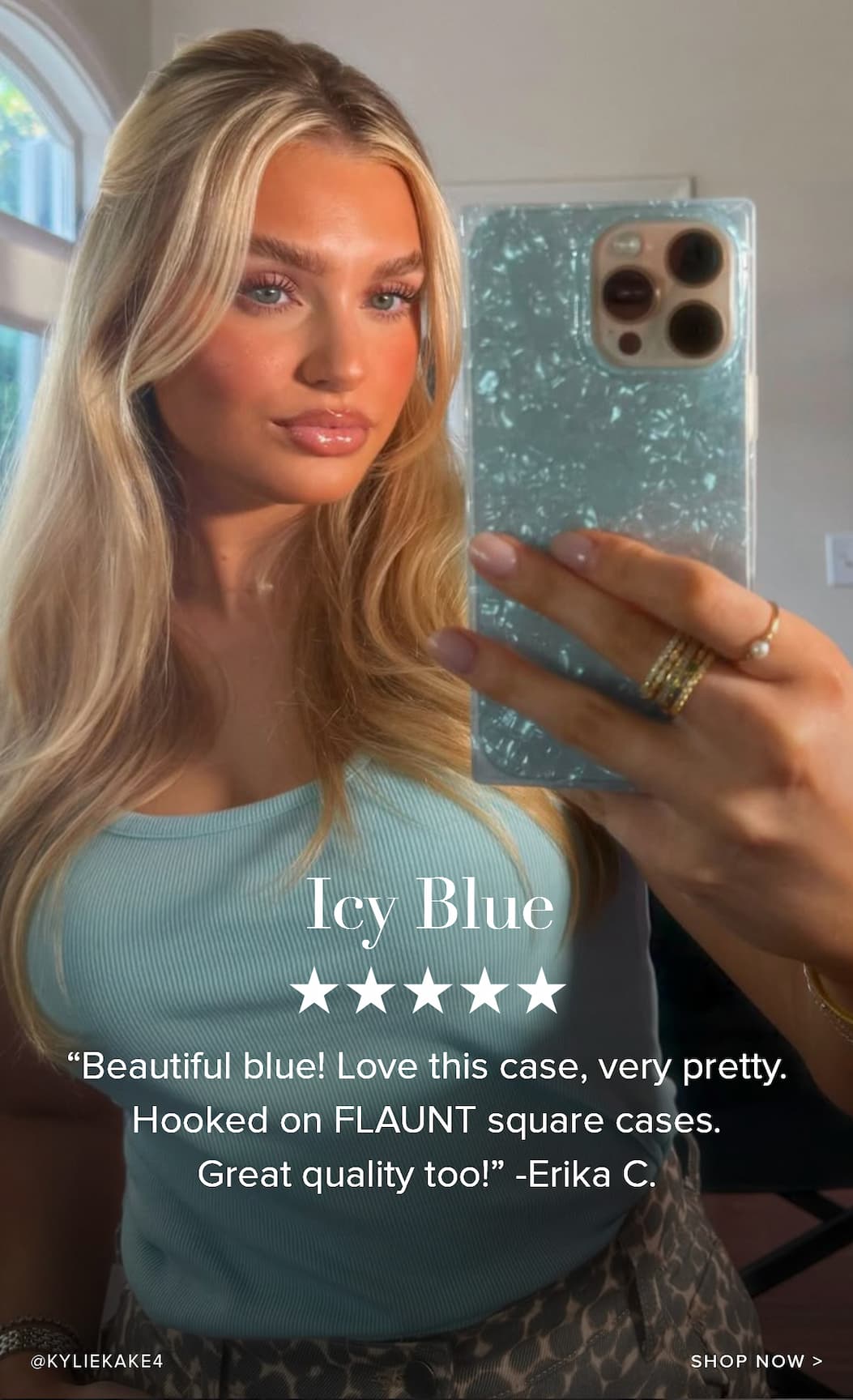 icy blue