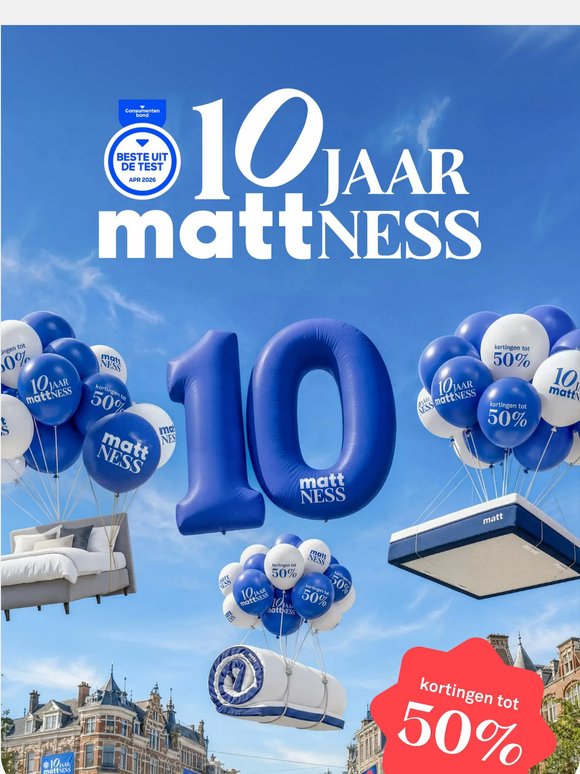 Wie jarig is, trakteert.