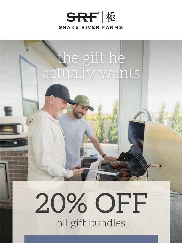Celebrate Dad! 20% Off All Gift Bundles 🎁