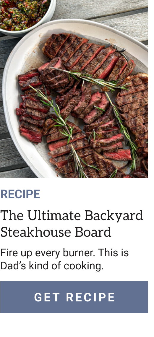 Steakhouse board recipe