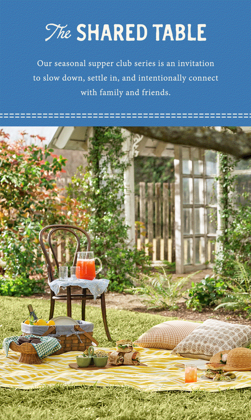 Our seasonal supper club series is an invitation to slow down, settle in, and intentionally connect with family and friends.