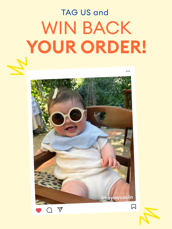 Tag us and win back your order