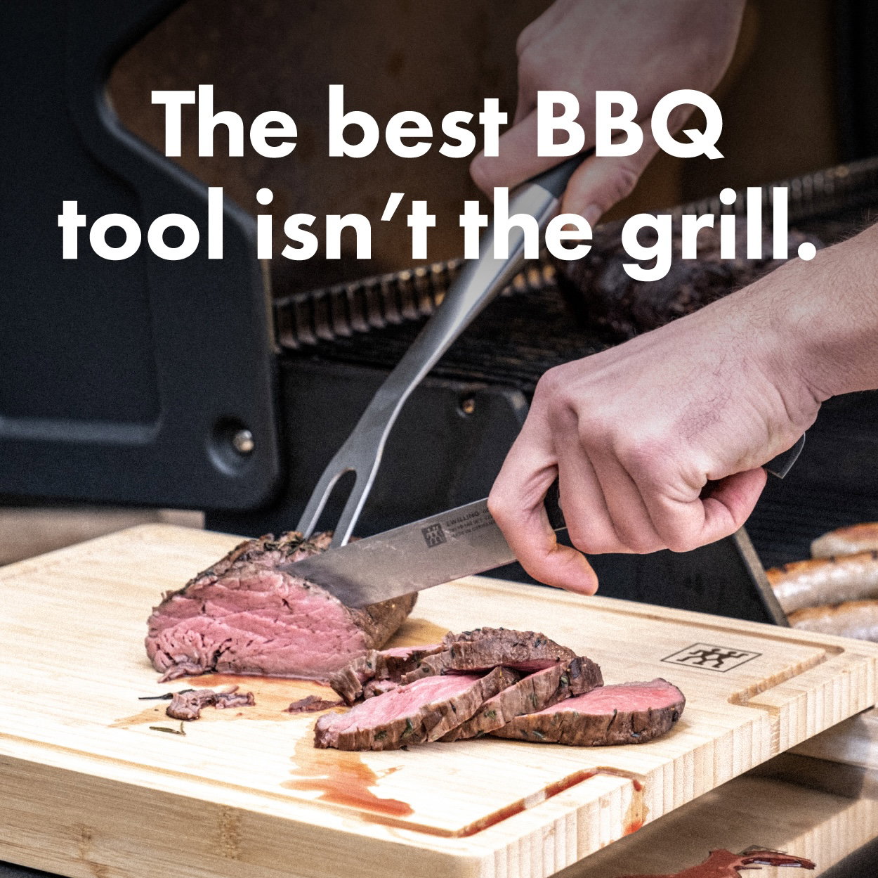 The best BBQ tool isn't the gril.