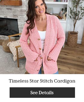 Timeless Star Stitch Cardigan