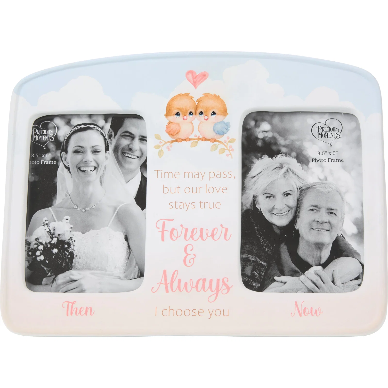 Image of Time May Pass, But Our Love Stays True Photo Frame