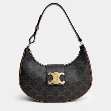 Brown Coated Canvas Ava Triump