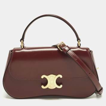 Lola Teen Burgundy Leather Top