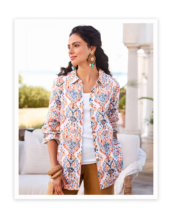 Outer Banks Linen Big Shirt